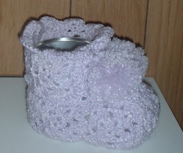 CROCHTED BABY BOOTIE 